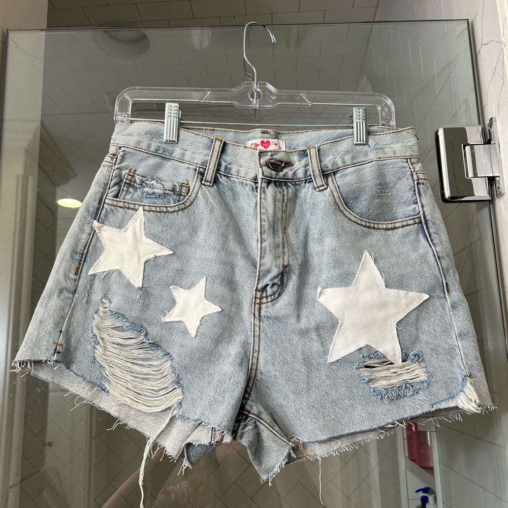 Buddy love shorts with stars. Size 29